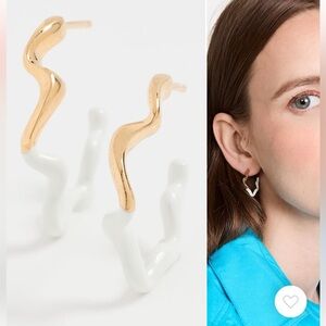 Missoma squiggle hoop